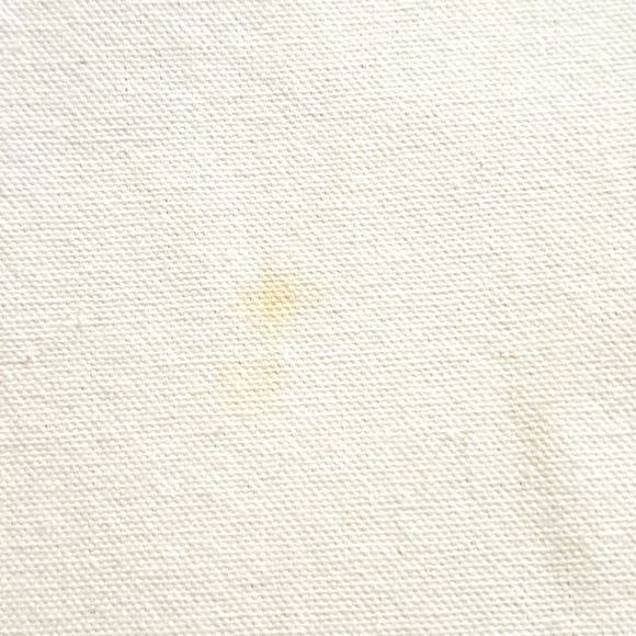 Vtg Innova Full Size Apron "The "Expert"  Off White Tie Back  28" Made In USA - Picture 4 of 6